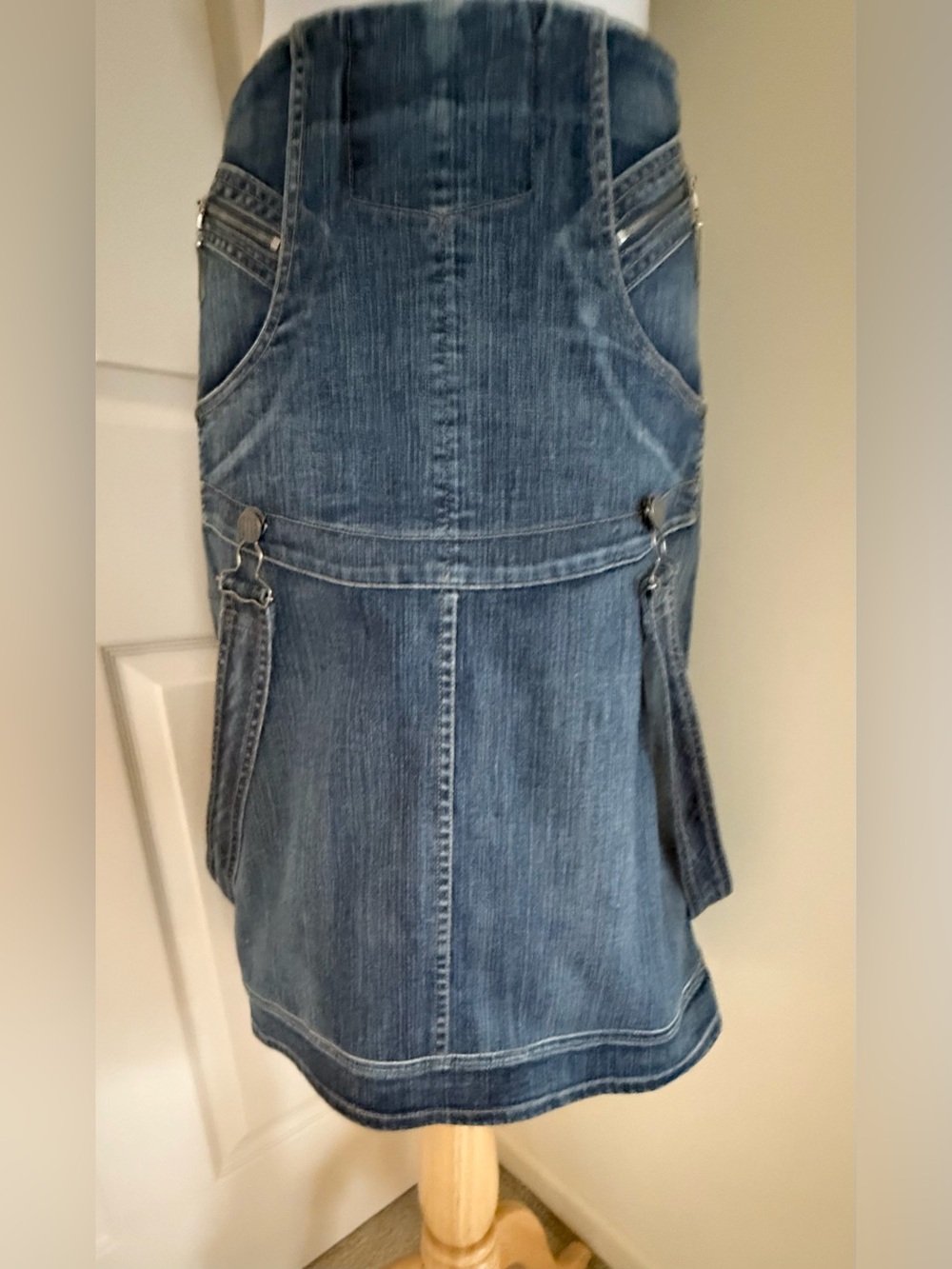 STELLA MCCARTNEY SPORTY DENIM SKIRT SIZE IT44/10US